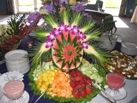 Wedding Fruit Trays