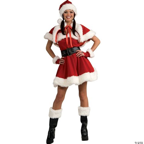 Womens Sexy Miss Santa Costume