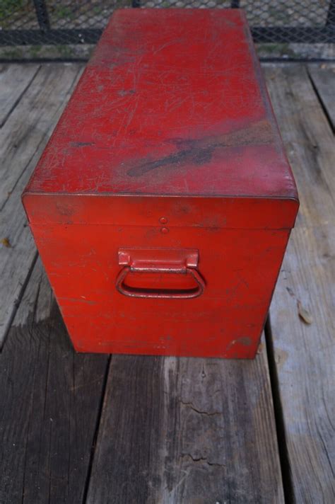 Vintage Snap On Tools Tool Box Kra A Red Drawer W Lock And