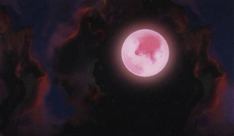 Clouds Moon Pink Moon Nature Sky Hd Desktop Wallpaper