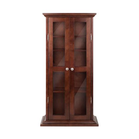 Great savings & free delivery / collection on many items. Winsome Wood Walnut Wood CD DVD Cabinet 94944
