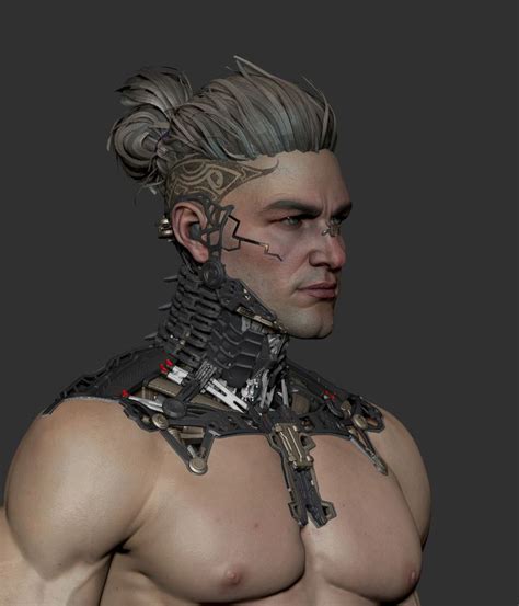 Artstation 瞎几把做 Character Modeling Body Poses Digital Sculpting