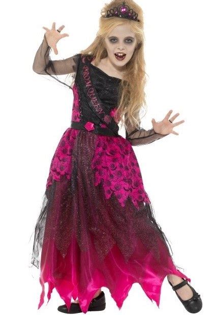 Tween Deluxe Gothic Prom Queen Costume