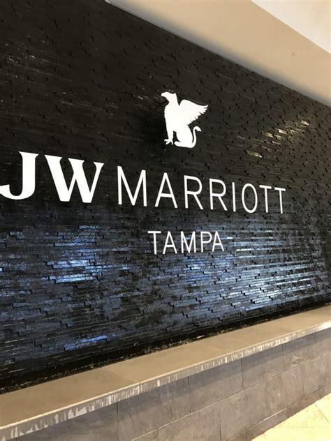 Ready For Luxury As Jw Marriott Tampa Opens