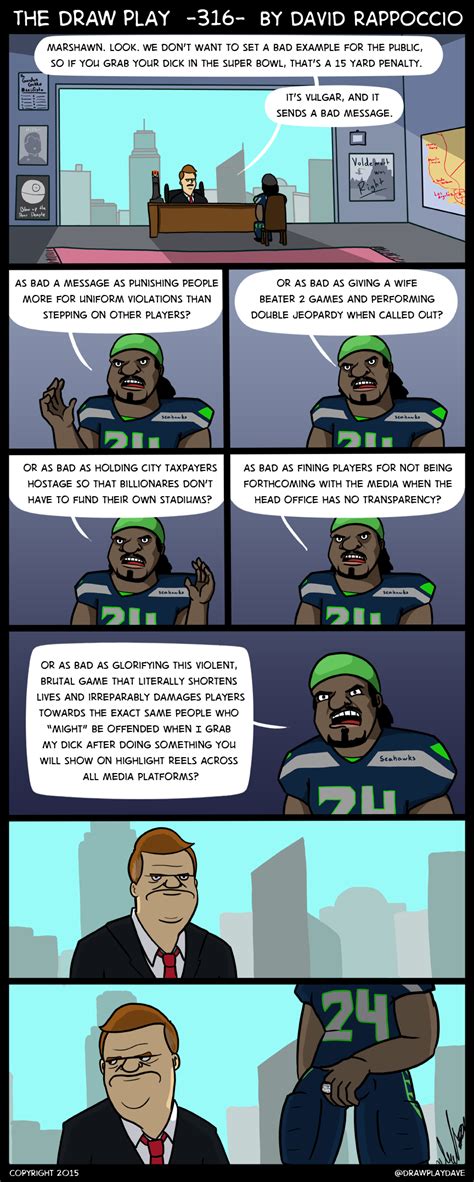 Marshawn Vs The Nfl The Draw Play