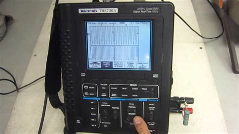 4 results for tektronix multimeter. Tektronix THS730A A handheld computer 200 MHz oscilloscope ...