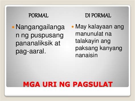 Mga Uri Ng Sanaysay At Katangian Nito Regalong Sanaysay Kulturaupice