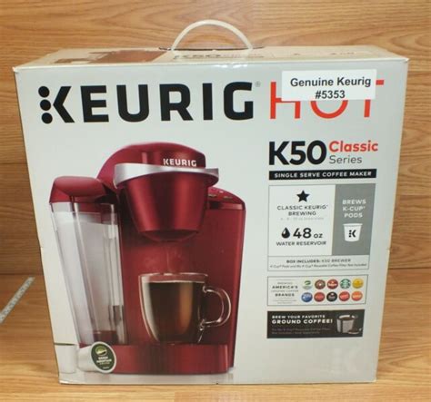Genuine Keurig Red K40 Single Cup Instant Coffee Maker Brewing System