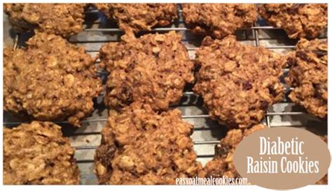 You almost think that there our keto oatmeal cookie recipe is finally here! Doanload or Print to Bake Diabetic Raisin Oatmeal Cookies - EasyOatmealCookies