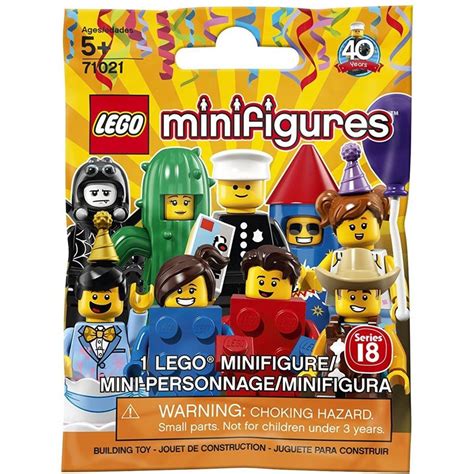 Lego 71021 Minifigures Series 18 Party Blocks And Bricks