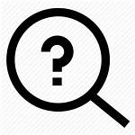 Icon Question Lost Unknown Knowledge Icons Trademark