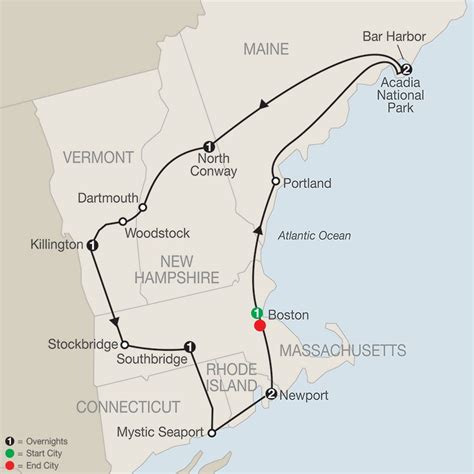 New England Tour And Foliage Guided Vacations Fall Road Trip New