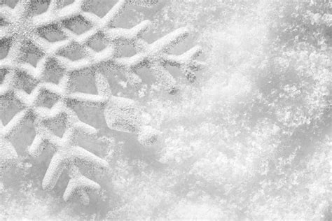 Zimní Vánoční Pozadí Vločka Na Sněhu — Stock Fotografie © Photocreo
