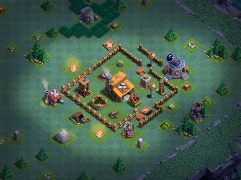 Clash Of Clans Builder Base - Builder Hall 3 (BH3) Base Designs for Clash of Clans | Clash for Dummies