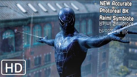 New Photoreal Raimi Symbiote Spider Man Movie Accurate Suit Look