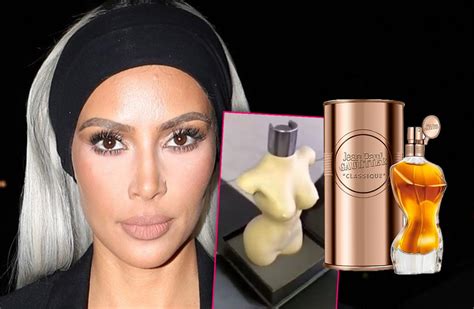 Kim Kardashian Naked Perfume Bottle Dissed Designer Jean Paul Gaultier