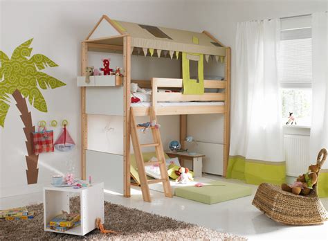 Ikea Kids Loft Bed A Space Efficient Furniture Idea For Kids Rooms