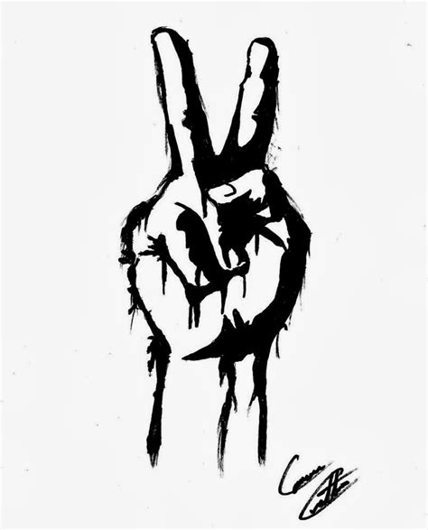 Maybe you would like to learn more about one of these? Cartoon Peace Sign Hand | Free Download Clip Art | Free ...
