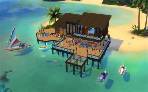 Sims 4 Island Living Builds