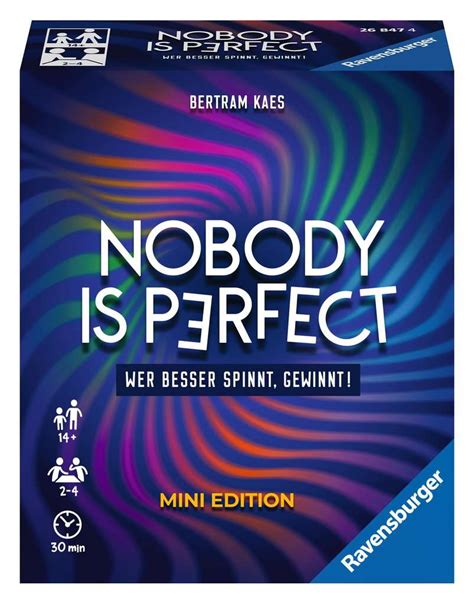 Nobody Is Perfect Mini Edition Erwachsenenspiele Spiele Produkte