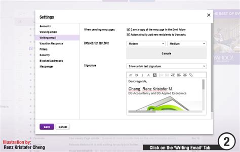 How To Add An Image To Your Yahoo Mail Signature Turbofuture