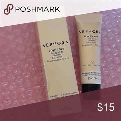 💋sephora Bright Future Skin Tint Sunscreen💋 Instantly Smoothes Skin And