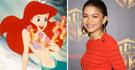 zendaya says her reported casting in the little mermaid is still just a rumor teen vogue