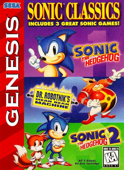 Sonic Classics 3 In 1 Game Giant Bomb