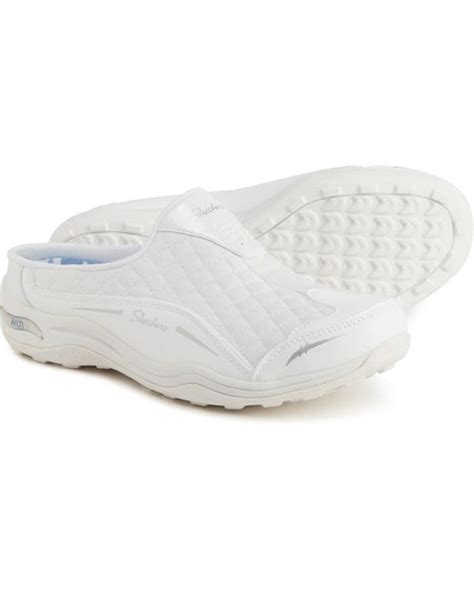 Skechers Relaxed Fit Arch Fitr Commute Shoes In White Lyst