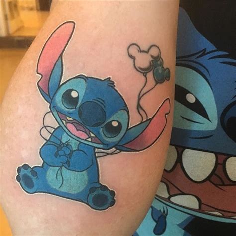 Nikkirex On Instagram Super Fun Stitch Tattoo I Got To Do Today To