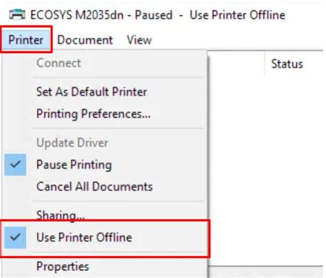 How To Get Your Printer Online If Its Showing Offline