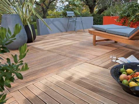 Ce revêtement de sol est garantie contre les termites, champignons et moisissures. Dalle terrasse leroy merlin bois - veranda-styledevie.fr