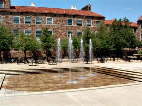 Mondays Monument Dalton Trumbo Fountain And Plaza Boulder Colorado