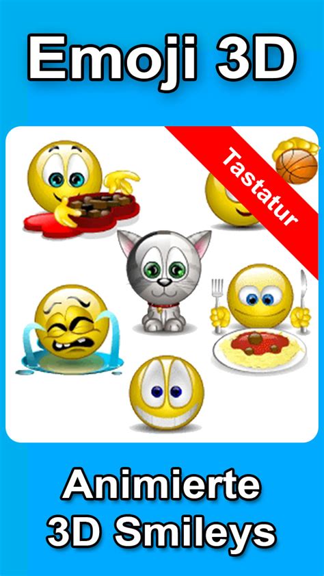 Welche möglichkeiten gibt es für smileys in outlook? Animierte Emojis - Emoji 3D Tastatur - PRO - Emoji Apps GmbH - App