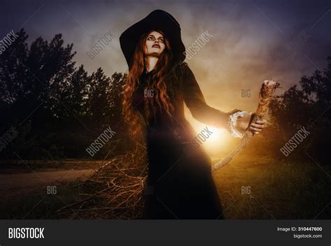 Portrait Angry Witch Image And Photo Free Trial Bigstock