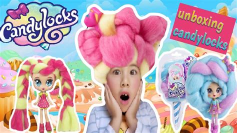 Candylocks Doll With Scented Cotton Candy Hair New From Spinmaster