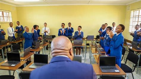 Kzn School Gets Computer Lab As Minister Gungubele Moves To Improve