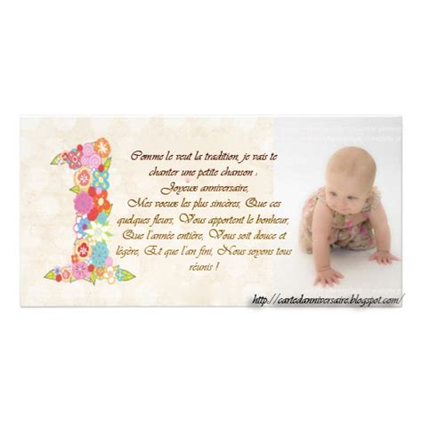 Mais aussi une jolie comptine pour bébé de 1 an à chanter par. Carte d'anniversaire bébé | Texte, Carte, Invitation , Sms pour voeux d'Anniversaire