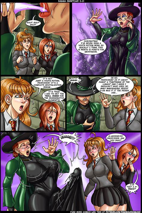Post 2554976 Bananacreamcake Comic Ginnyweasley Harrypotter Hermionegranger Minervamcgonagall