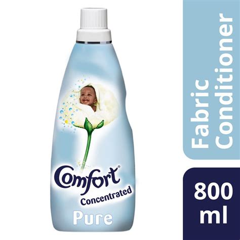 Comfort Pure Concentrated Fabric Conditioner 800ml Pack Of 12 Shop