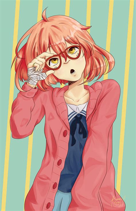 Mirai Kuriyama Kyoukai No Kanata Fanart By Fainello Pri On Deviantart