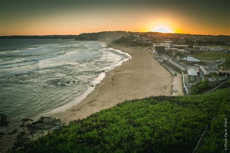 That Magical Moment When The Sun Hits The Horizon Bar Beach Newcastle