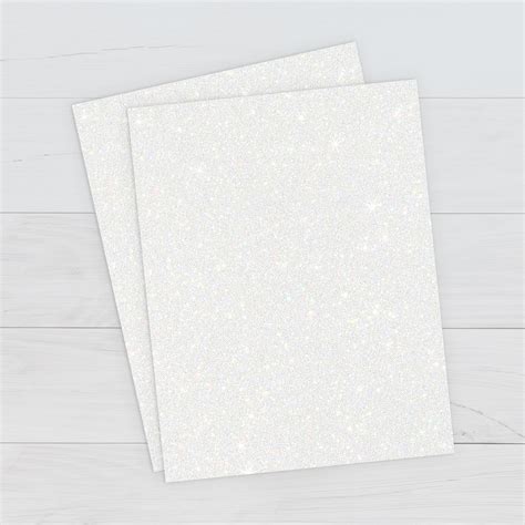 Printable Glitter Cardstock