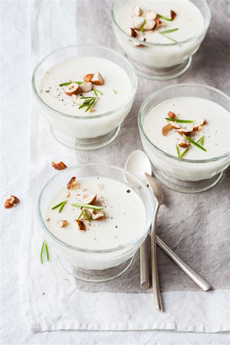 Goat Cheese Panna Cotta With Rosemary And Chopped Hazelnuts Ile De