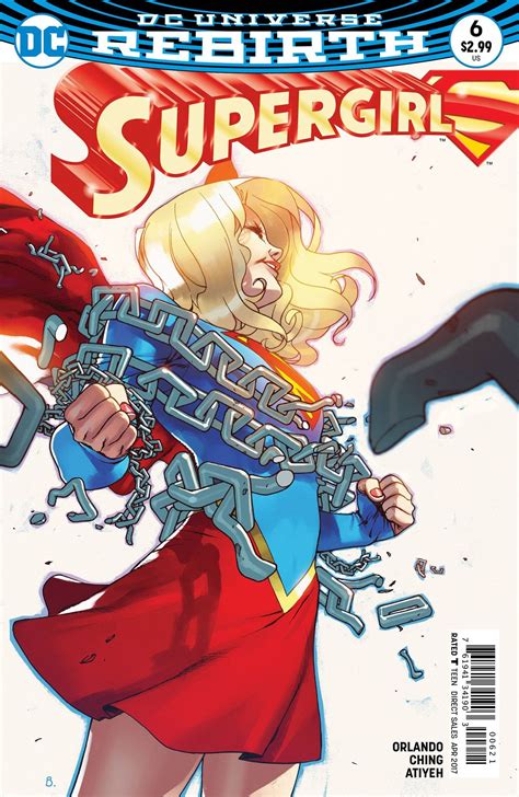 Supergirl 6 Variant 20017 Supergirl Comic Supergirl