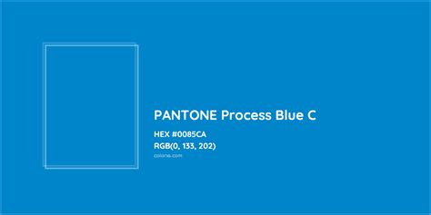 Process Blue Color