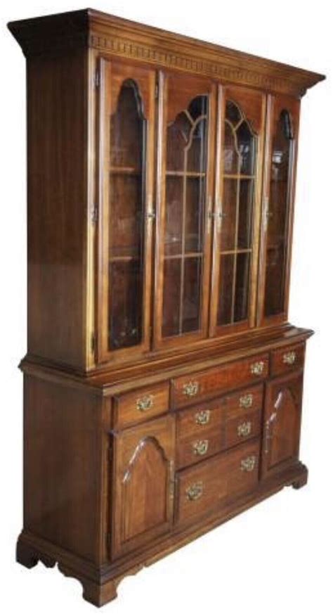 American Drew “cherry Grove” China Cabinet Buffet Made In The Usa