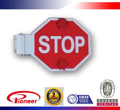 12v24vmanualelectronicoemschool Bus Electronic Stop Sign Buy