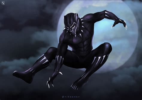 Black Panther Arts 4k Wallpaperhd Superheroes Wallpapers4k Wallpapers