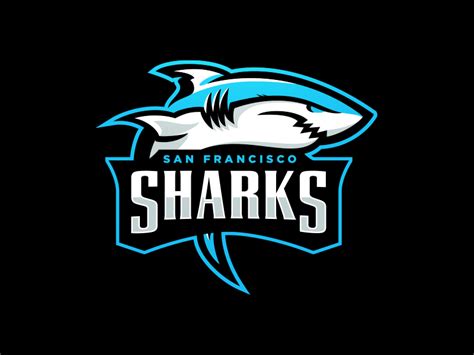 San Francisco Sharks Primary By Matthew Doyle On Dribbble